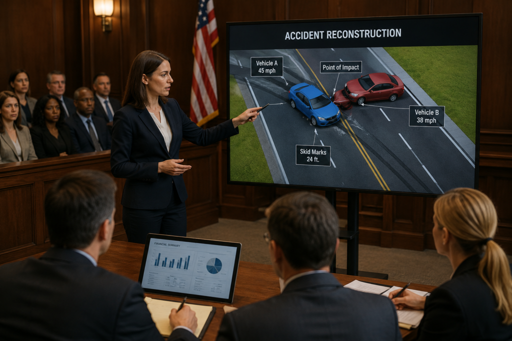 Where Graphics Are Used Beyond the Courtroom